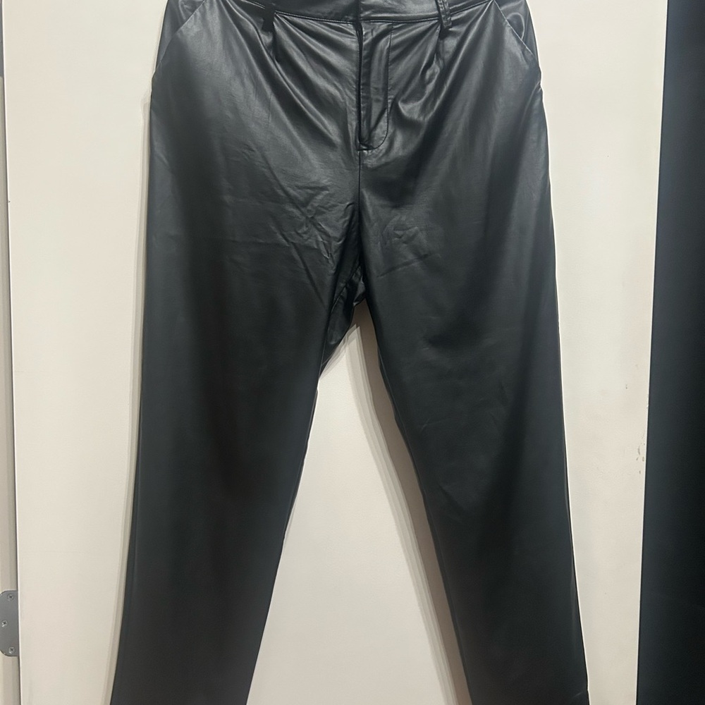Women’s Faux Leather Pants